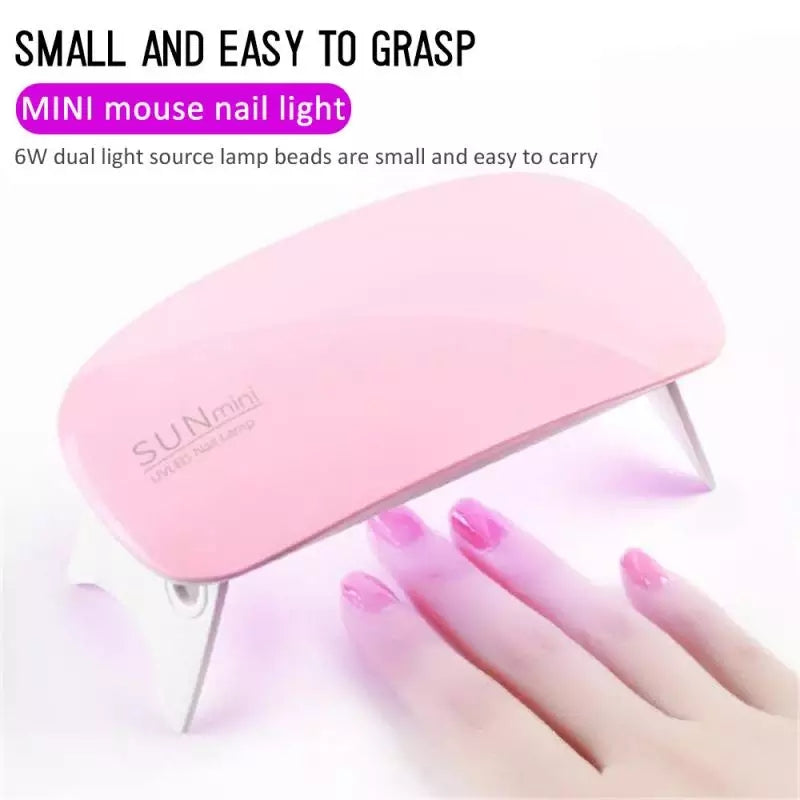 Portable UV Nail Polish Dryer Lamp