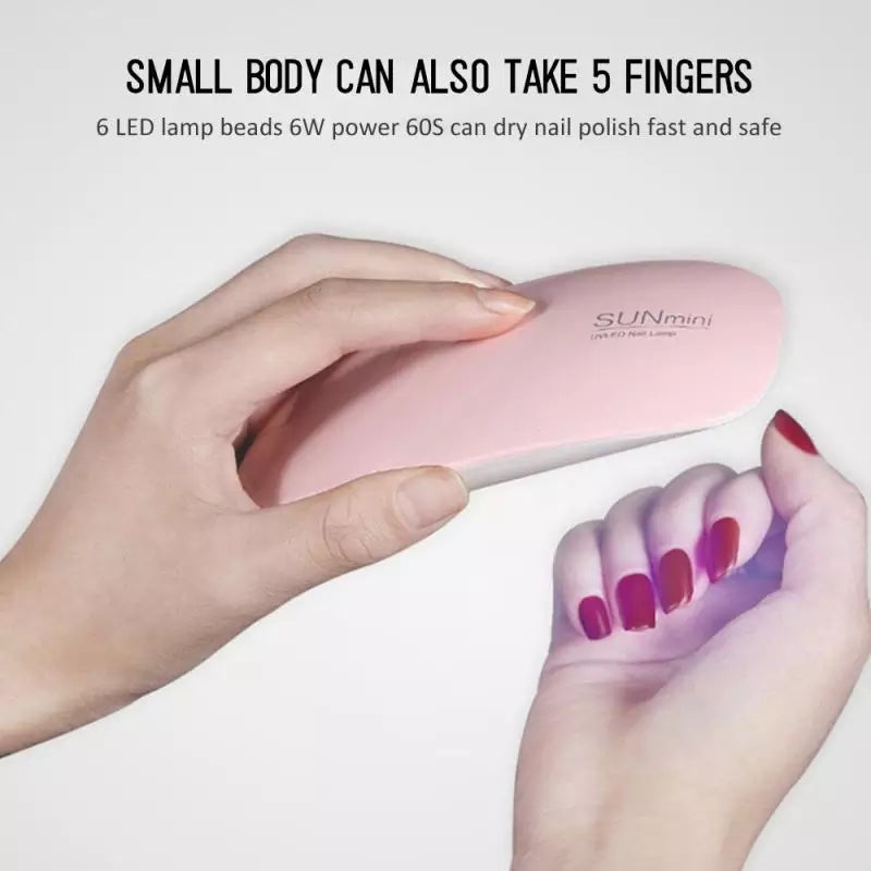 Portable UV Nail Polish Dryer Lamp